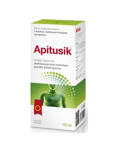 Apipharma Apitusik medni tekući dodatak prehrani