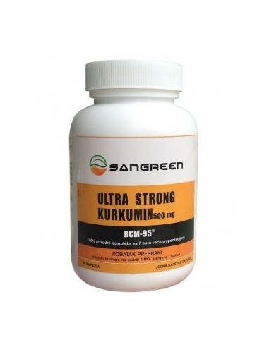 Sangreen Ultra Strong Kurkumin BCM-95, dodatak prehrani