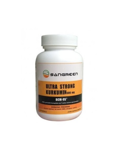 Sangreen Ultra Strong Kurkumin BCM-95, dodatak prehrani