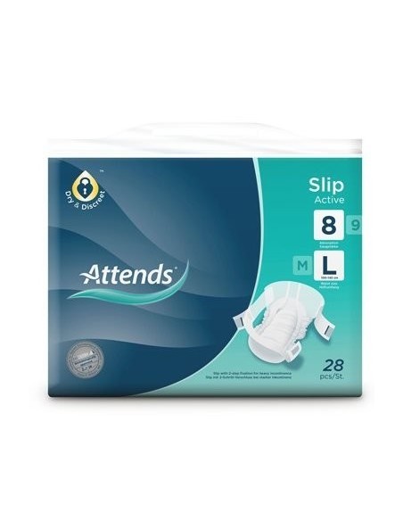 Attends Pelene Slip Active 8