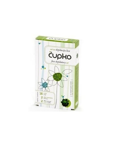 Čupko Trake za depilaciju lica za osjetljivu kožu
