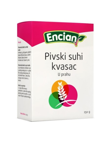 Encian Suhi pivski kvasac u prahu