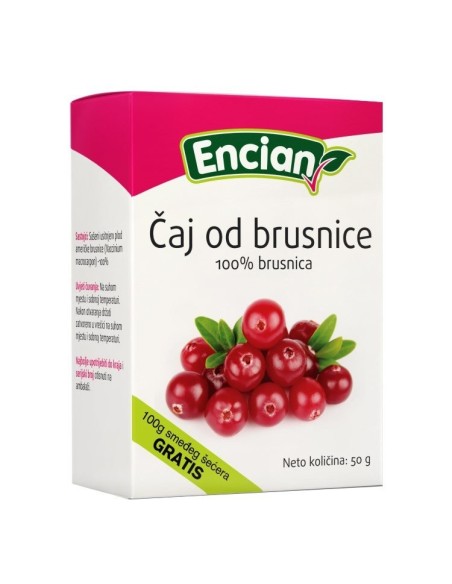 Encian Čaj Brusnica 100%