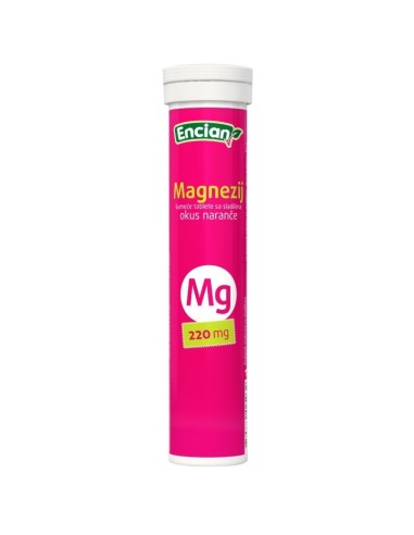 Encian Megafit Magnezij Šumeće tablete