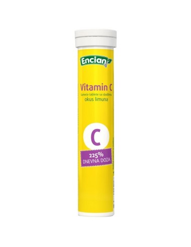 Encian Megafit Vitamin C Šumeće tablete