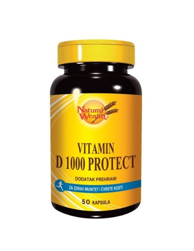 Natural Wealth Vitamin D 1000 Protect kapsule